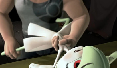 3D Pokemon chick needs to train her cunt