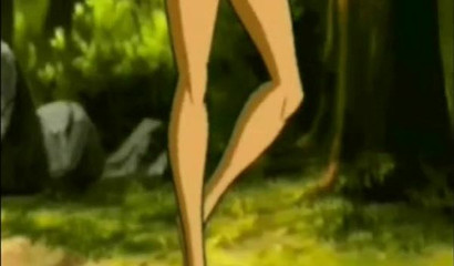 Naughty cartoon redhead Daphne toying with big dicks