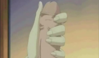 Naughty cartoon redhead Daphne toying with big dicks