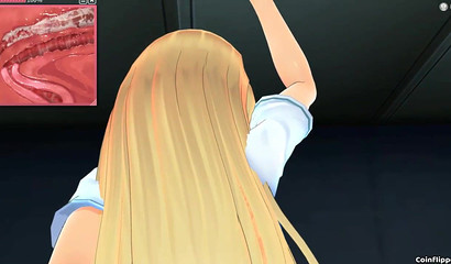 3D Hentai presenting the best standing doggy in the world