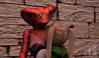 Snake lady for all Vore fans