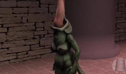 Snake lady for all Vore fans