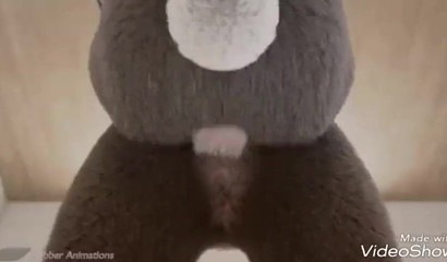 Judy Hopps sobe e desce uma pila