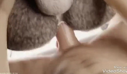 Judy Hopps sobe e desce uma pila