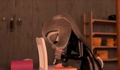 Judy Hopps tired of small bunny dicks - a horse cock feel much better