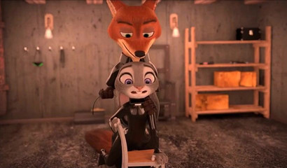 Judy Hopps tired of small bunny dicks - a horse cock feel much better