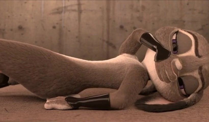 Judy Hopps tired of small bunny dicks - a horse cock feel much better