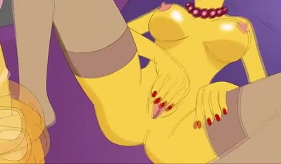 Marge Simpson proving that masturbation is beautiful