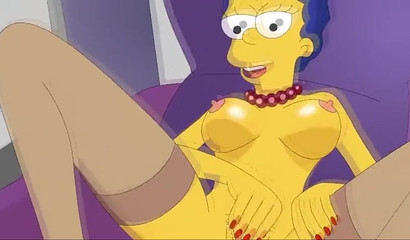 Marge Simpson proving that masturbation is beautiful