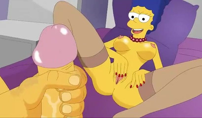 Marge Simpson proving that masturbation is beautiful
