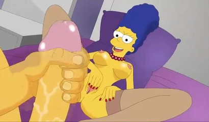 Marge Simpson proving that masturbation is beautiful