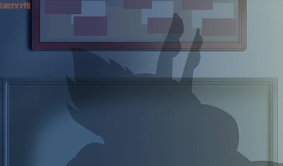 Dragon Ball vixen showing incredible flexibility