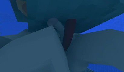 Minecraft Hentai ve blokta büyük musluklar