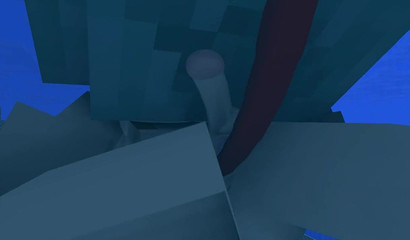 Minecraft Hentai ve blokta büyük musluklar