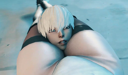 Sex-crazed giantess with a facesitting fetish