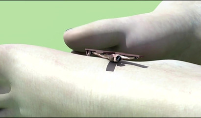 Becoming a giantess's sex amulet