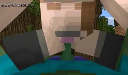 O que acontece quando um zombie fica preso dentro de uma rata de Minecraft