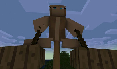 Minecraft toys slowly turning into squirting machines