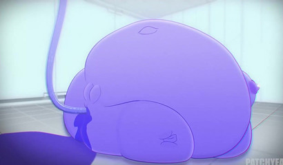 Belly Inflation to the point of almost bursting