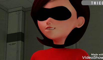 Accommodating a fat prick between her Disney butt cheeks