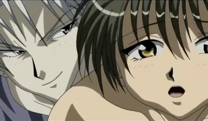 Hentai boy lost in the vortex of each other's butts