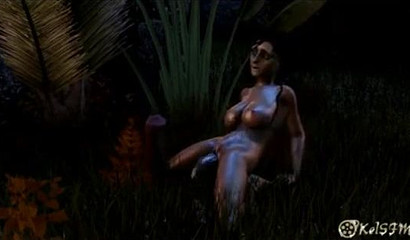 Elizabeth Comstock and three horse cocks - as if one wasn't enough