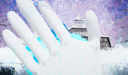 Biggest of the big expanding tits in 3D