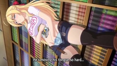 Anime Cunt Lick - Boy licked my Hentai pussy at library