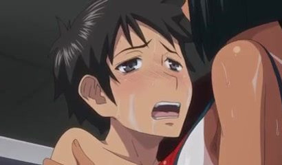 Busty Hentai lifeguards participate in a bondage orgy