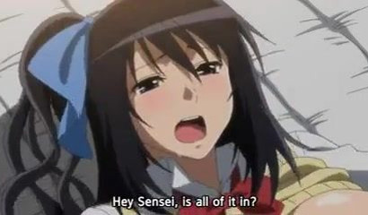 Hentai schoolgirls fucking in public