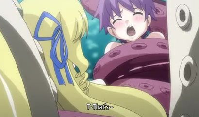 Female Hentai monster schools young innocent boy