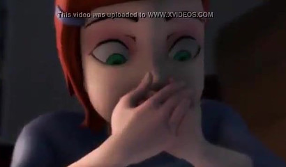 Gwen Tennyson lets alien fucks her