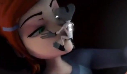 Gwen Tennyson lets alien fucks her