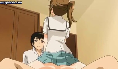 Hentai schoolgirl fucked to orgasm