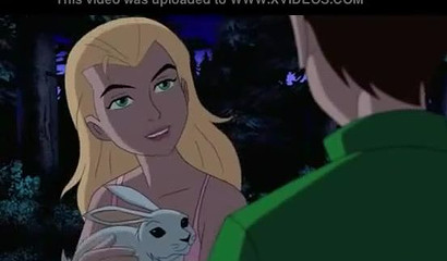 Handsome Ben Tennyson receives a handjob & blowjob in public