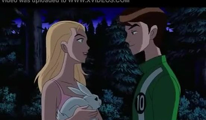 Handsome Ben Tennyson receives a handjob & blowjob in public