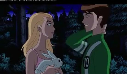 Handsome Ben Tennyson receives a handjob & blowjob in public