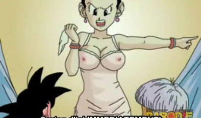 Dragon Ball mom pleases herself & fucks