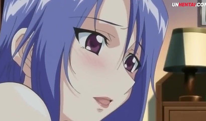 Lactating Hentai doll humps teen dick