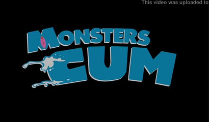 Monster Inc - Monster ejaculates on hottie