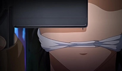 Hentai lesbians fuck in the bathhouse