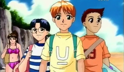 Anime boy loses virginity with older sis