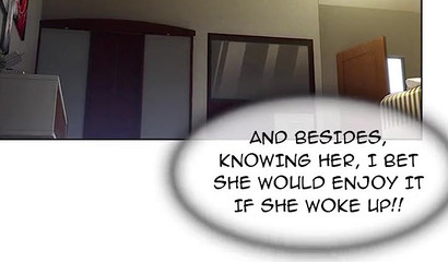 Hentai hottie secretly fucks her bro