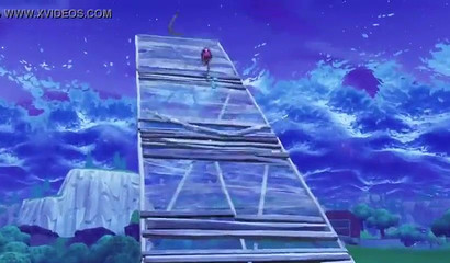 Bootylicious babe in Fortnite 3d video