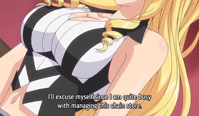 Sharing toy with my busty Hentai girlfriend