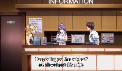 Sharing toy with my busty Hentai girlfriend