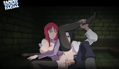 Naruto Hentai Porn - Sasuke fucks lustful bitch Karin