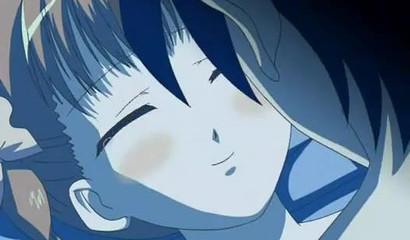 Pigtailed anime teen loses her virginity with her boyfriend