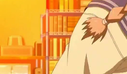 Pigtailed anime teen loses her virginity with her boyfriend