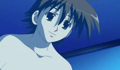 Pigtailed anime teen loses her virginity with her boyfriend